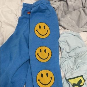 Aviator nation smiley sweatpants